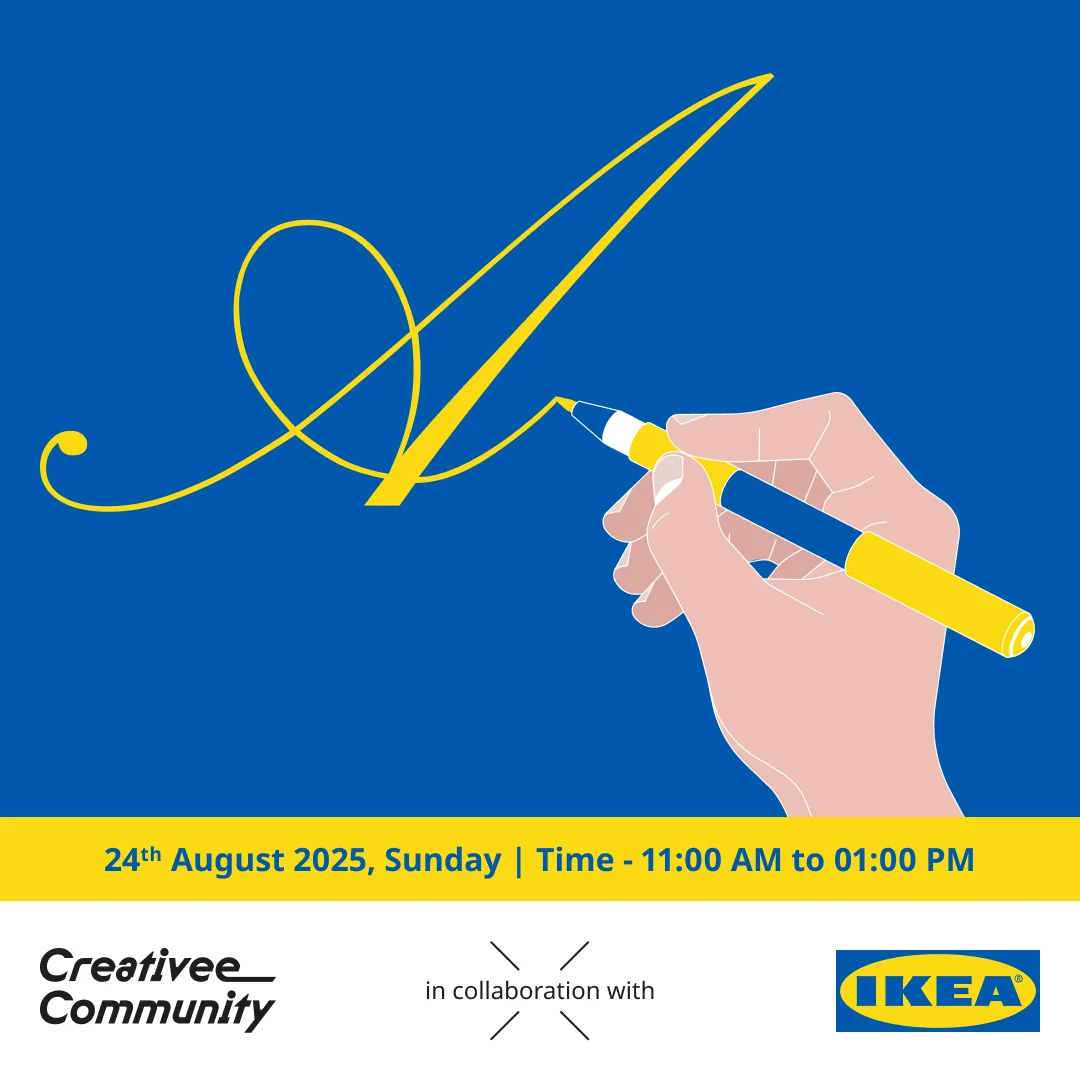 Typo Art Workshop, IKEA, Hyderabad