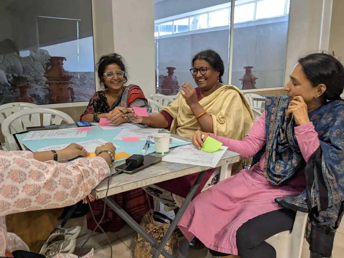 Found Healing in a Paintbrush, Mindful art session